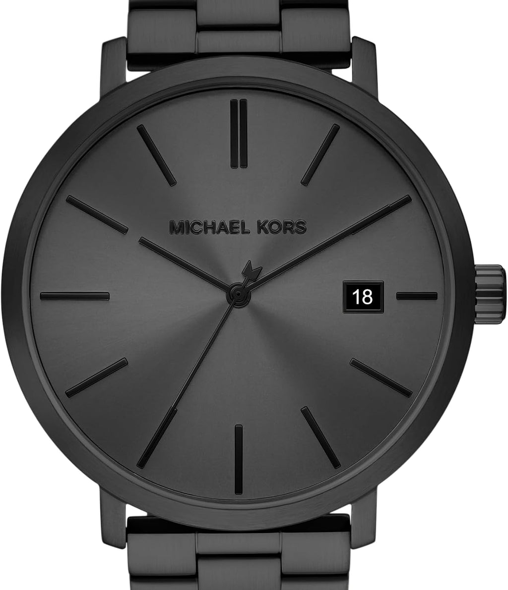 Michael Kors Reloj Blake de acero inoxidable o cuero para hombre
