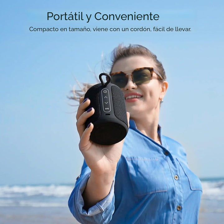 Altavoz Bluetooth inalámbrico, IP67 impermeable y a prueba de polvo...