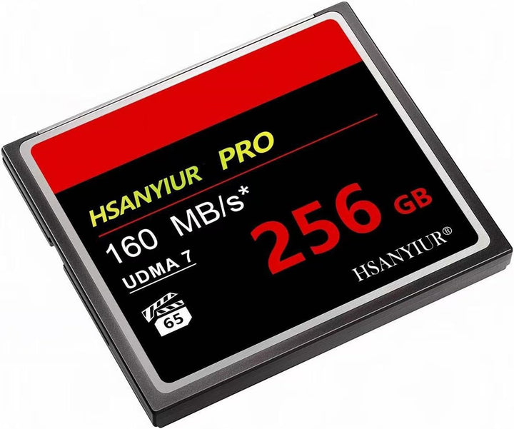 256 GB UDMA 160 MB/s transferencia de alta velocidad