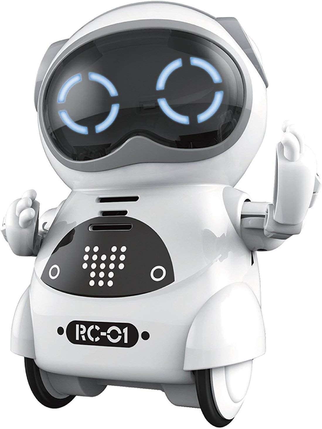 GoolRC 939A Robot de Bolsillo que Habla, Diálogo Interactivo con Reconocimiento de Voz, Grabación, Canto, Danza, Cuento de Historias, Mini Robot