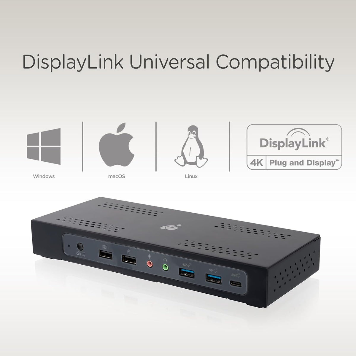 IOGEAR Estación de acoplamiento USB tipo C Dock PRO Duo