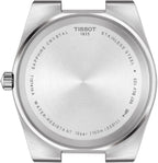 Reloj de vestir Tissot para hombre PRX con carcasa de acero inoxidable 316L, color gris T1374101103100