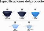 Colección Heritage de Tupperware, nuevo juego de 10 piezas de recipientes para almacenamiento de alimentos en azul vintage, apto para lavavajillas y sin BPA (5 tazones, 5 tapas)