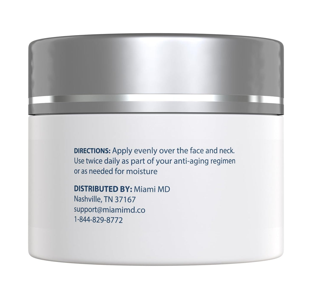 MiamiMD Crema facial para mujer que desafía la edad, levanta y reaf...