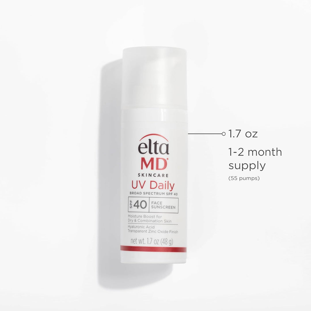 EltaMD - Hidratante facial con protector solar UV diario con óxido...