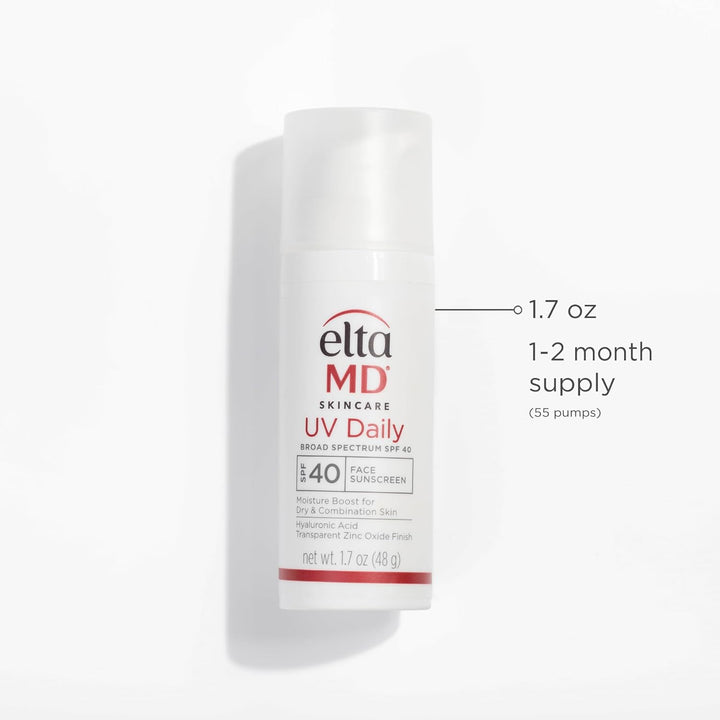 EltaMD - Hidratante facial con protector solar UV diario con óxido...