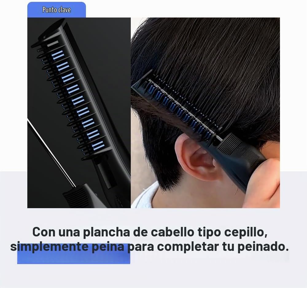 FORBEAUT M'STYLER AX- - Estilizador de cabello 3 en 1 para homb...