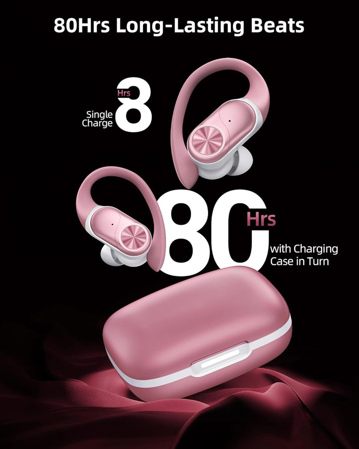 PocBuds - Auriculares Bluetooth Inalámbricos con Estuche de Carga I...