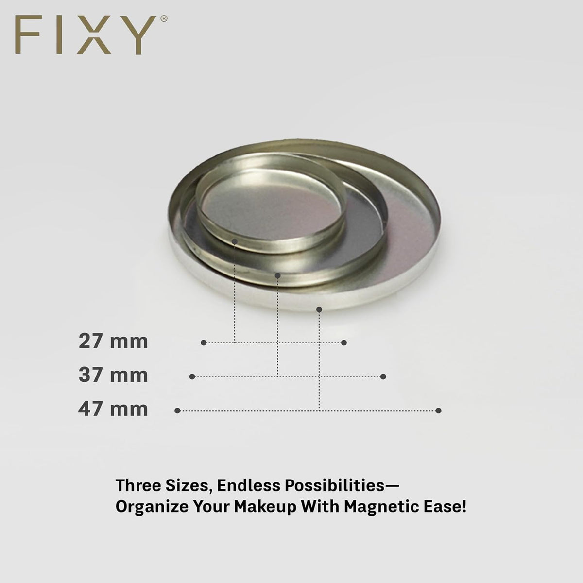 FIXY Kit de recarga de maquillaje definitivo: incluye 30 sartenes m...