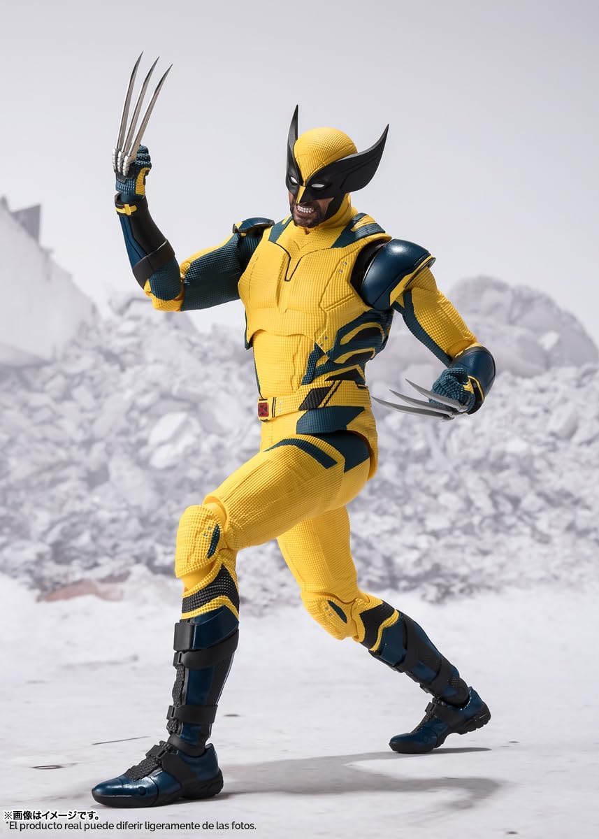 TAMASHII Nations - Deadpool &amp; Wolverine - Wolverine, Figura de...
