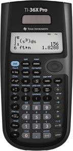 Texas Instruments TI-36X Pro Ingeniería/Calculadora científica | 9.7 pulgadas | Negro.