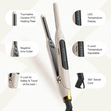 Mvxitanny Mini Plancha para el Cabello 3\/10'' Planchas Peq...