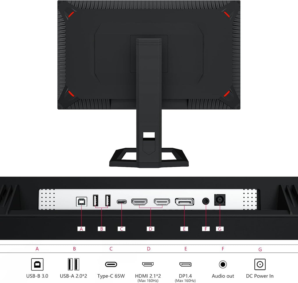 INNOCN 32" Mini LED 4K 144Hz 3840 x 2160P Monitor de juegos par...