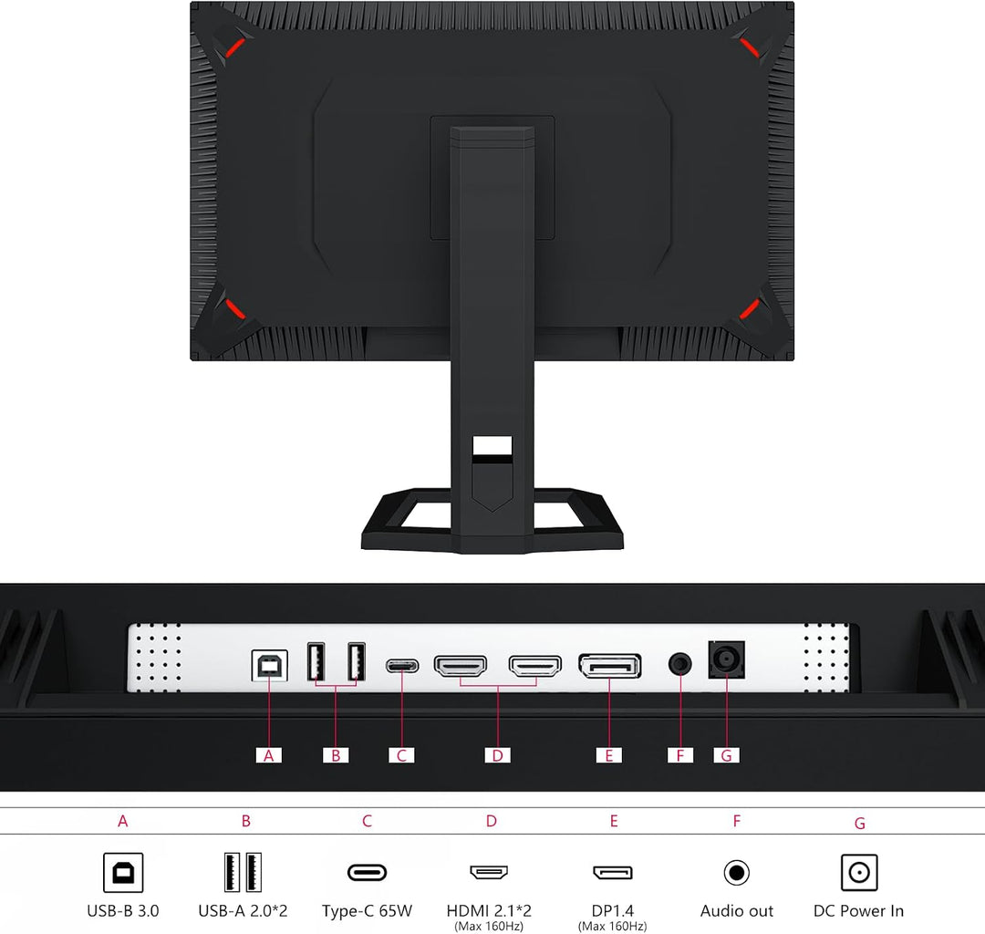 INNOCN 32" Mini LED 4K 144Hz 3840 x 2160P Monitor de juegos par...