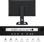 INNOCN 32" Mini LED 4K 144Hz 3840 x 2160P Monitor de juegos par...