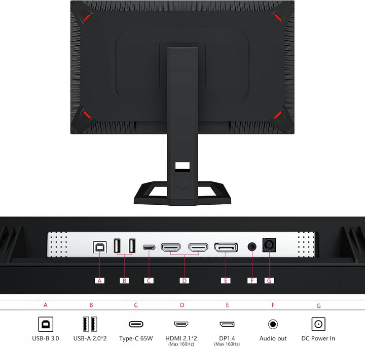 INNOCN 32" Mini LED 4K 144Hz 3840 x 2160P Monitor de juegos par...