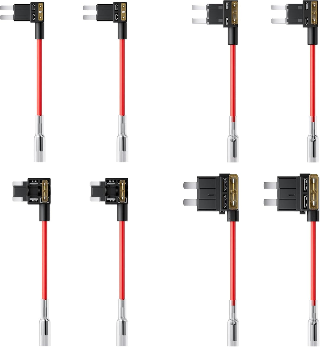 TERUNSOUl Dash Cam Acc Kit de cableado de varios tamaños