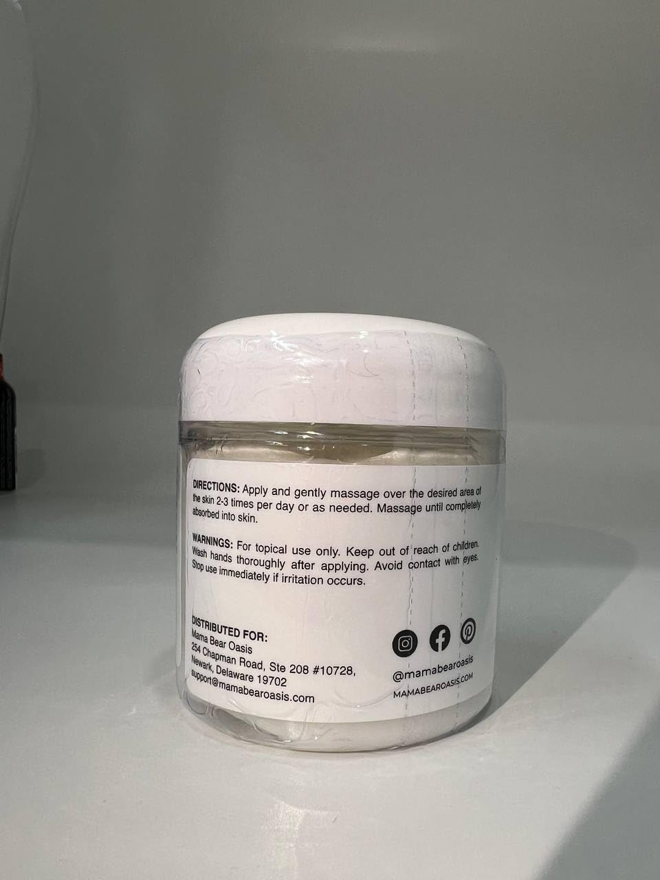 Mama Bear Oasis Loción - Crema de Magnesio - Loción de Magnesio con...