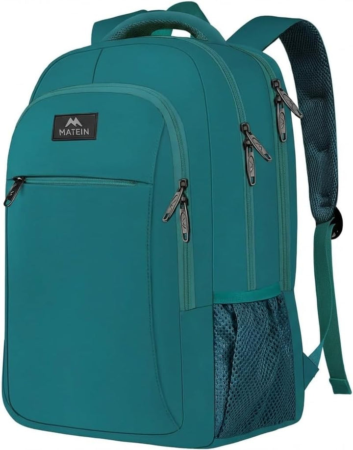 MATEIN Mochila delgada para laptop, antirrobo de 15.6 pulgadas, moc...