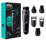 Braun Kit de estilo todo en uno Serie 3 3460, recortadora 6 en 1 pa...