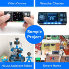 Makeblock CyberPi Kit basado en proyectos: codificación para niños de 8 a