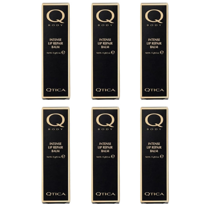 Qtica Bálsamo reparador labial intenso (juego de 6)