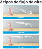Gaiatop Ventilador de escritorio USB, pequeño pero potente, portáti...