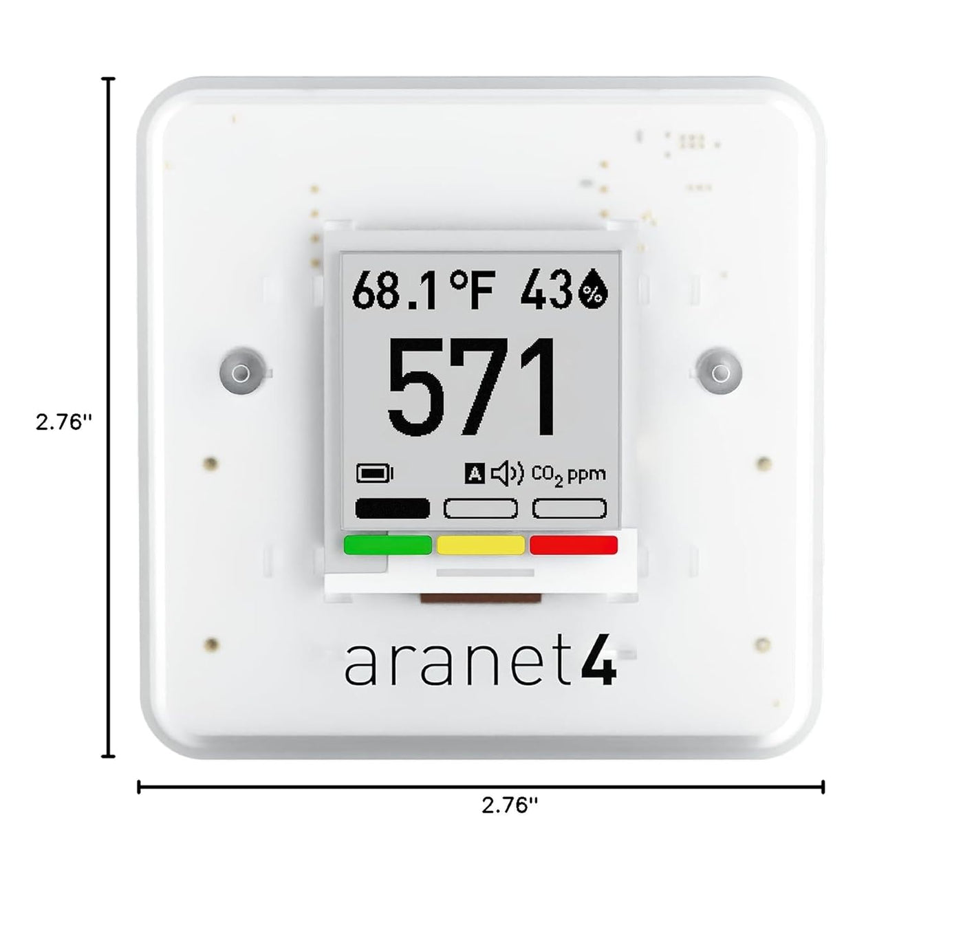 SAF Aranet4 Home Monitor inalámbrico de calidad del aire