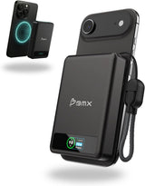 Banco de energía semisólido SolidSafe BMX 10K, 10000 mAh (negro) |...