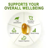 Oregano Oil Softgels, 6000mg Oil of Oregano with Black Seed Oil, 2-...