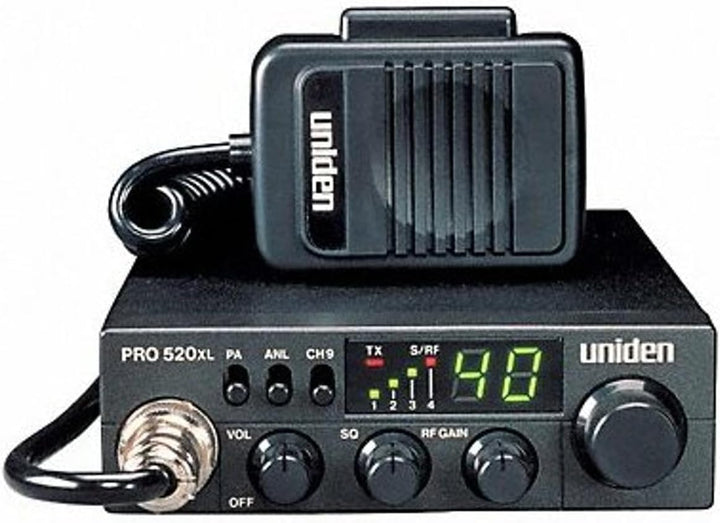 Uniden PRO520XL Pro Series Radio CB de 40 canales Diseño