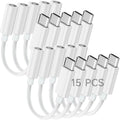 Adaptador USB C a conector de auriculares de 3.5mm para iPhone 15/16 Pro/Max, Dongle DAC de audio de alta resolución, convertidor de cable auxiliar de 3.5mm para Samsung Galaxy, iPad