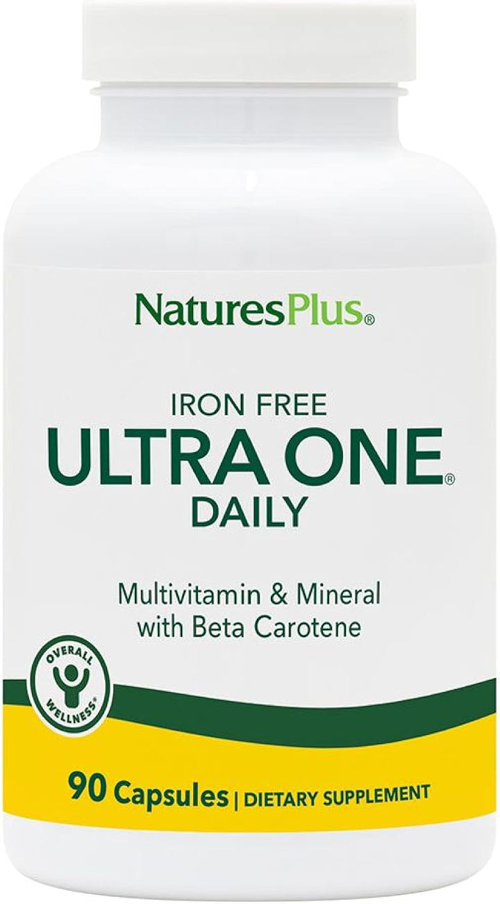 NaturesPlus Ultra One Daily sin hierro \u2013 90 cápsulas de acción...