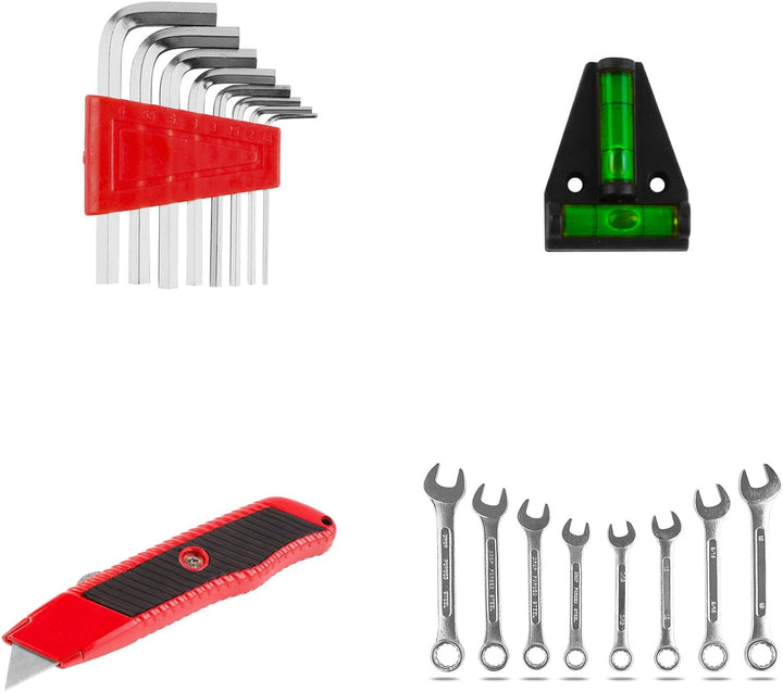 TLGREEN Juego de herramientas de 95 piezas, kit de herramientas, ju...