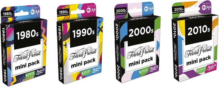 GAMES Trivial Pursuit Mini Packs Multipack Preguntas