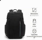 TUMI Axis Mochila grande de 25 litros, se adapta a portátiles de hasta 15
