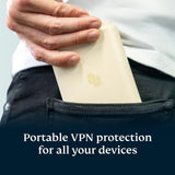 Aircove Go | Enrutador VPN Wi-Fi 6 portátil | Protege dispositivos...