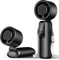 Guirngou Ventilador turbo portátil de mano, viento de 1 a 100 veloc...
