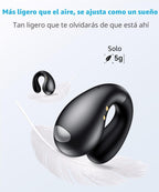 Boytond Auriculares ultra abiertos: cómodos auriculares de conducci...