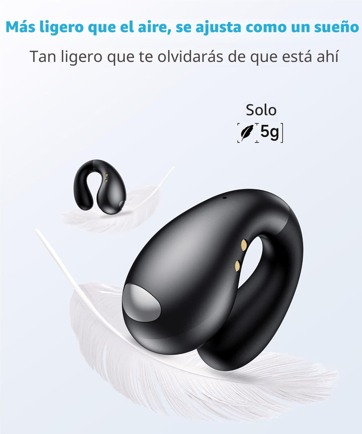 Boytond Auriculares ultra abiertos: cómodos auriculares de conducci...
