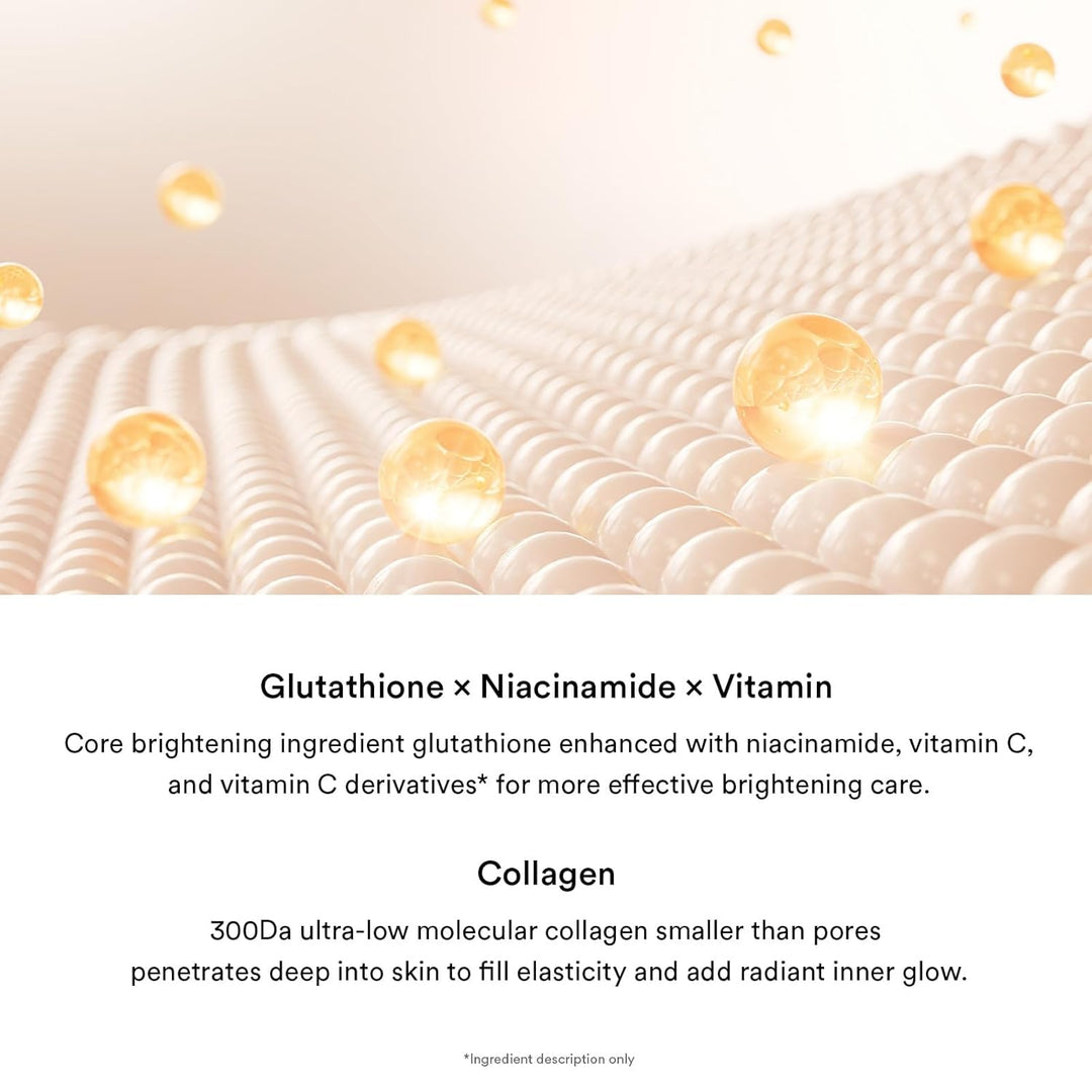 Abib Máscara de colágeno Glow Película de glutatión 4 hojas