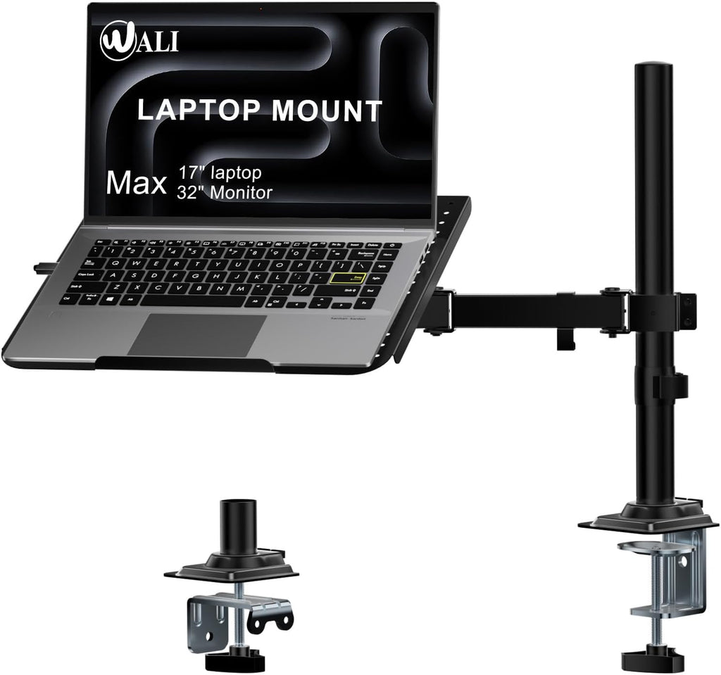 WALI Adjustable Laptop Desk Mount para 17 inch Notebook o 32 inch Screen