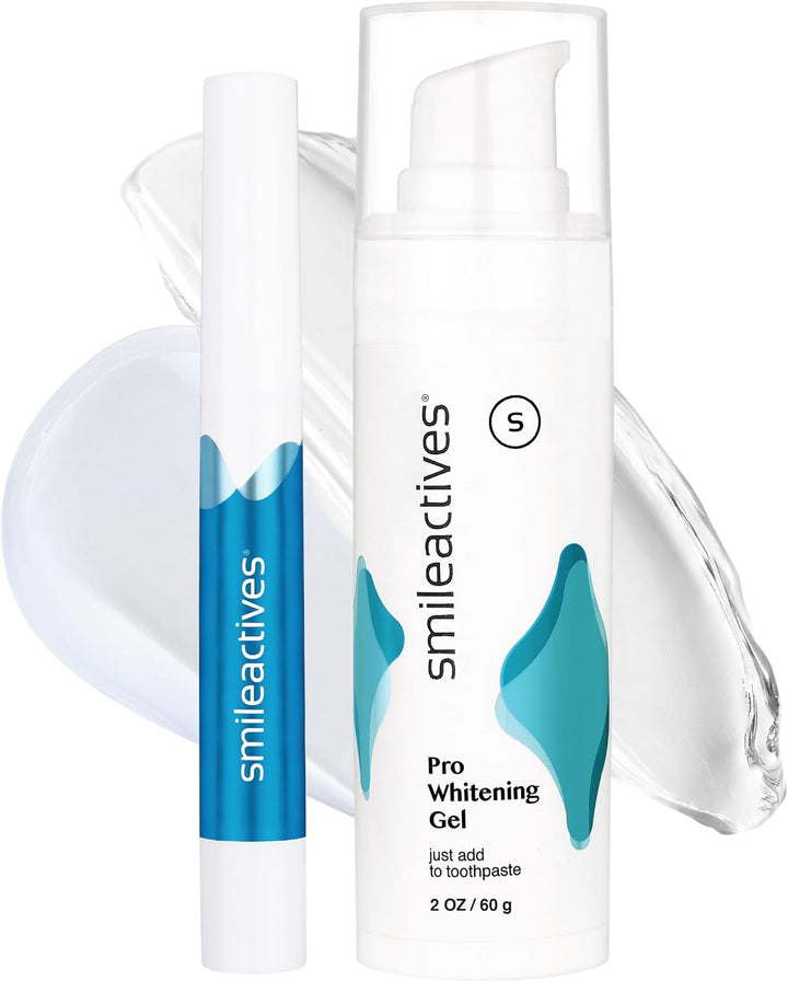 Smileactives Kit de blanqueamiento dental, tratamiento completo de...
