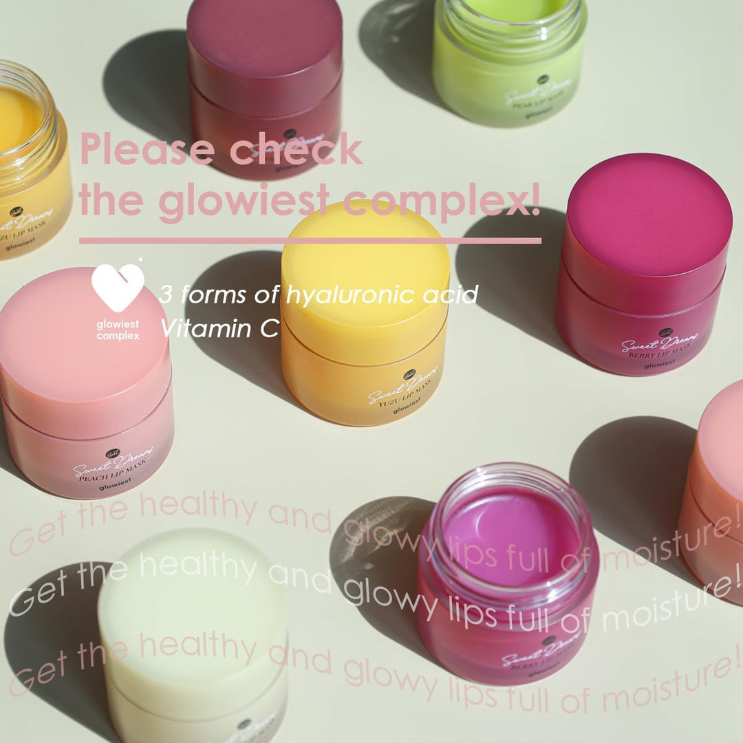 glowiest Sweet Dreams - Máscara de labios durante la noche, bálsamo...