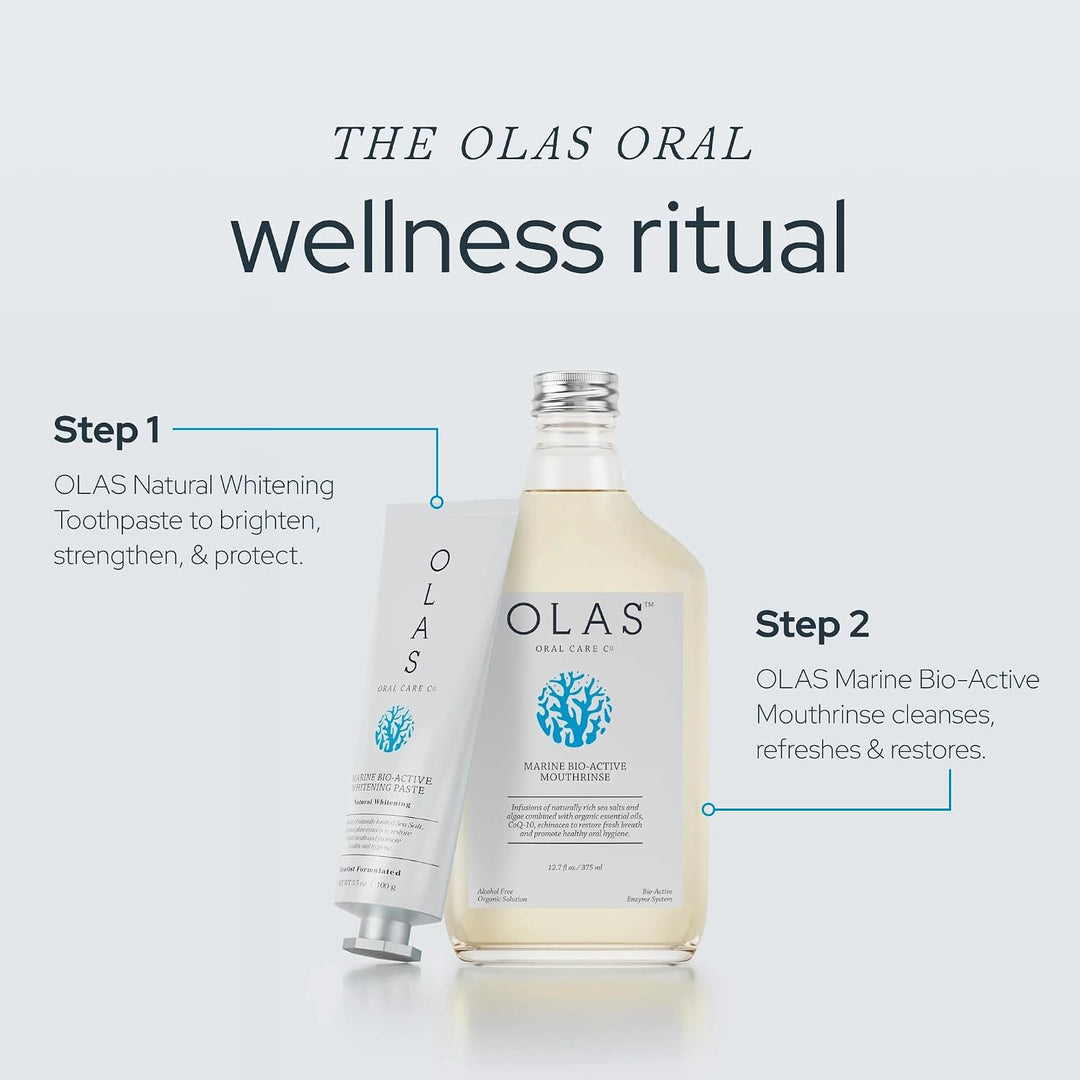 Enjuague bucal Olas sin alcohol y enjuague oral - Enjuague bucal ma...