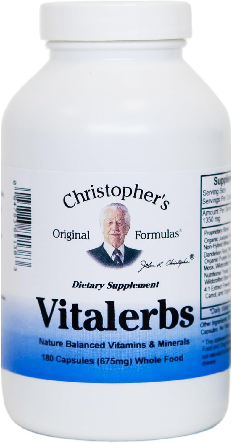 Christopher's Original Formulas Vitalerbs, suplemento herbario rico...