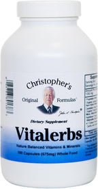 Christopher's Original Formulas Vitalerbs, suplemento herbario rico...