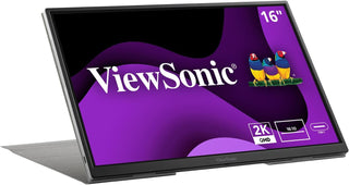 ViewSonic VG1656-2K Monitor portátil de 16 pulgadas 1600p, WQXGA IP...