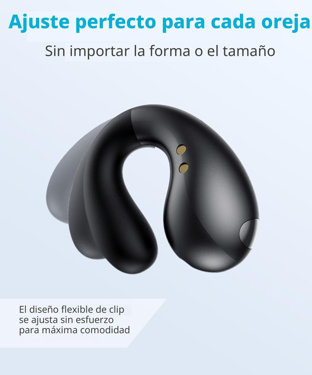 Boytond Auriculares ultra abiertos: cómodos auriculares de conducci...