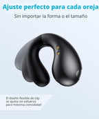 Boytond Auriculares ultra abiertos: cómodos auriculares de conducci...